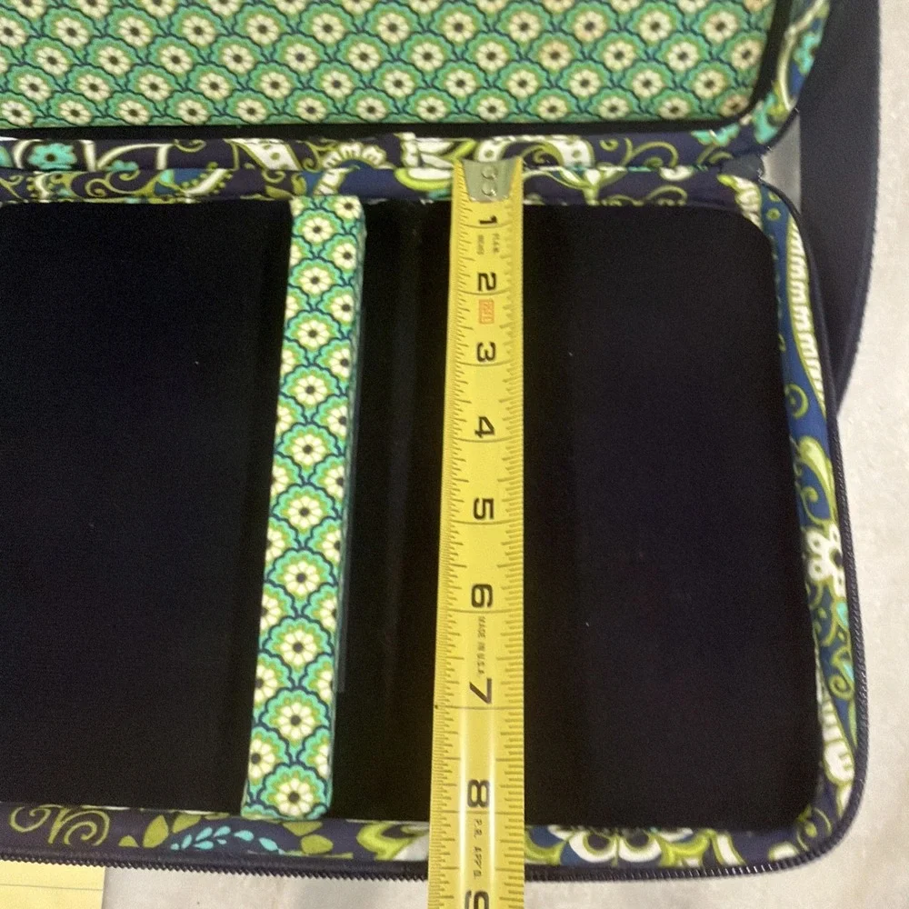 NEW Vera Bradley Rythm & Blues Mini Laptop iPad Tablet EBook Hard Zip Case GW999